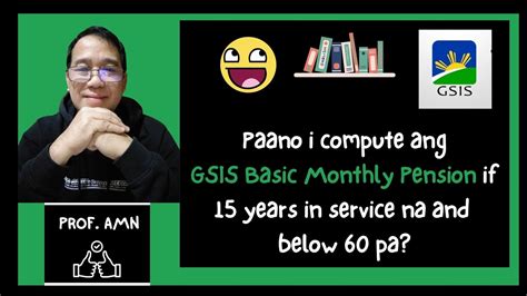 gsis pension calculator|GSIS MONTHLY PENSION .